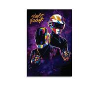 CXMAKNZ Posters Applicable to Daft Punk Canvas Oil Painting Decorative Painting Art Poster Hanging Painting Home Living Room Bedroom Dining Wall 16x24inch(40x60cm) Unframe-style