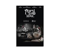 CXMAKNZ Posters Applicable to Mary And Max Canvas Oil Painting Decorative Painting Art Poster Hanging Painting Home Living Room Bedroom Dining Wall 16x24inch(40x60cm) Unframe-style