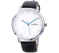 CXML&DASHE Anti-Clockwise Watch - Reverse Hands & Inverted Numbers, Backwards Quartz Movement, Minimalist Unisex Design (Unique Counterclockwise Timepiece for Men & Women)