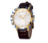 CXML&DASHE Anticlockwise Watch - Reverse Hands & Inverted Numbers/Backwards Quartz Movement/Unusual Personalized Watch/Novelty Gift for Men & Women