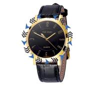 CXML&DASHE Anticlockwise Watch - Reverse Hands & Inverted Numbers/Backwards Quartz Movement/Unusual Personalized Watch/Novelty Gift for Men & Women