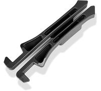 CXNO 2 Pack Car Seat Gap Filler for BMW 1 Series 2 Series 3 Series F45 F23 F22 F44 E92 E90 E93 F30 F34, Car Seat Side Gap Filler Leak Proof Set Seat Gap Pad Seat Crevice Blocker,A/Black