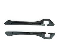 CXNO 2 Pack Car Seat Gap Filler for MINI Cooper R60 F60 R58 R59 R55 F54 R61 R50 R53 R56, Car Seat Side Gap Filler Leak Proof Set Seat Gap Pad Seat Crevice Blocker,A/Black