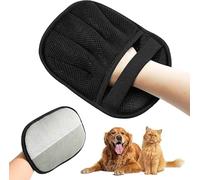 Cxqbsmy Pet Grooming Gloves Cat Grooming Glove, for Removing Static Gentle Hair Removal Pet Hair Remover Gloves Versatile Furminator for Dogs,Cats with Long/Short Fur leaning Bathing Massage