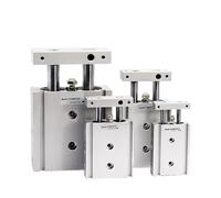 CXSM Series Bore 10/15/20/25/32 Double Acting Cylinder | 10/20/30/40/50/60/70/75/100/150 Stroke Replacement Double Rod(Stroke 40mm,CXSM15 (Bore 15mm))