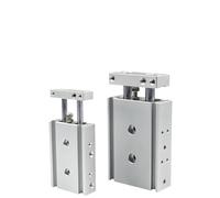 CXSM20 Type Dual Rod Cylinder Slide Bearing air Pneumatic Cylinder CXSM20-10 CXSM20-30 CXSM20-100 CXSM20-40 Built-in Magnet(CXSM20-25)