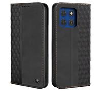 CXTcase Case for Motorola Moto G37 5G/ G47 5G/G37 Power 5G, PU Leather Wallet Magnetic Protective Case, Flip Case for Motorola Moto G47 5G, Black