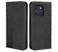 CXTcase Case for Motorola Moto G87 5G, PU Leather Wallet Magnetic Protective Case, Flip Case for Motorola Moto G87 5G, Black