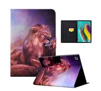 CXTCASE Case for Samsung Galaxy Tab S5e 10.5 Inch 2019 (SM-T720/T725), Protective Cover Case with Stand Function for Samsung Galaxy Tab S5e 10.5 Inch 2019(SM-T720/T725), King of the King Lions