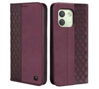 CXTcase Case for Xiaomi Redmi Note 17 Pro Max, PU Leather Wallet Pouch Magnetic Protective Case, Flip Case for Xiaomi Redmi Note 17 Pro Max, Wine Red