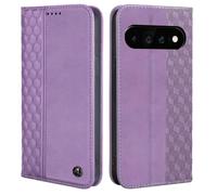 CXTcase Mobile Phone Case for Google Pixel 11 Pro XL Case, Leather Flip Case, PU Leather Shockproof Magnetic Protective Case for Google Pixel 11 Pro XL, Purple