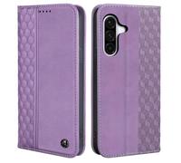 CXTcase Mobile Phone Case for Samsung Galaxy A27 5G Case, Leather Flip Case, PU Leather Shockproof Magnetic Protective Case for Samsung Galaxy A27 5G, Purple