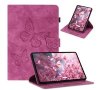 CXTCASE Rotating Case for Honor MagicPad 3 Pro 12.3 / MagicPad4 12.3 Inch 2026, 360 Degree Rotating Protective Case with Stand, Rose Red