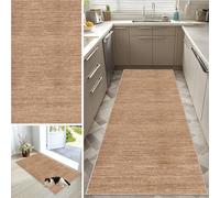 CXUEHNL Hallway Runner Rug Long Hall Runner Kitchen Rug Non Slip Washable Corridor Rugs Absorbent Floor Mat 80 x 120 cm Heavy Duty Narrow Carpet Runner for Kitchen Hallways Entryway Laundry Room