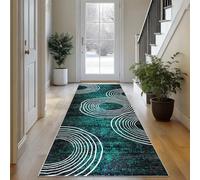 CXUEHNL Hallway Runner Rug Washable Kitchen Rugs 50 x 160 cm Non Slip Long Runner Floor Mat Narrow Corridor Runners Versatile Mats Custom Length for by the Sink Bedroom Lounge Laundry Offices