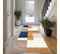 CXUEHNL Hallway Runner Rug Washable Kitchen Rugs 90 x 280 cm Non Slip Long Runner Floor Mat Narrow Corridor Runners Versatile Mats Custom Length for by the Sink Bedroom Lounge Laundry Offices