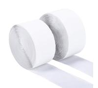 CxutSa Hook and Loop Tape Self Adhesive 5m X 50mm Hook and Loop Strip Tape Double Sided Sticky Back Fastening Tapes Heavy Duty Stick on Tape for Home, Office & DIY Crafts