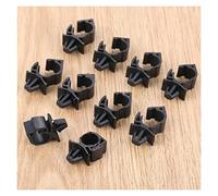 CXVFY 10Pcs Car Wiring Harness Fastener 11mm Hole Auto Route Fixed Clips Corrugated Pipe Tie Wrap Cable Clamp Oil Pipe Beam Line Clip