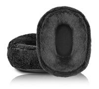 CXVX Replacement Pads EarPads Cushion Ear Pad Pads Cover Cups for HyperX Cloud 1 2 SteelSeries Arctis 3 5 7 9X Arctis Pro,Stealth 600 More Headphone,Velvet Upgrade Pads, BLACK