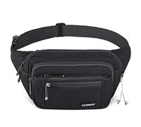 CXWMZY Fanny Packs For Women & Men Waist Pack Hip Bum Bag with Multi-Pockets Large Capacity Waterproof Casual Bum Bag for Disney Traveling Casual Cycling Running Hiking