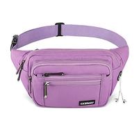 CXWMZY Fanny Packs For Women & Men Waist Pack Hip Bum Bag with Multi-Pockets Large Capacity Waterproof Casual Bum Bag for Disney Traveling Casual Cycling Running Hiking