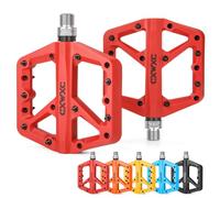 CXWXC Mountain Bike Pedals - Lightweight Nylon Fiber Bicycle Pedals - Platform Pedals for BMX Mountain Bike 9/16