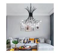 CXYWBD 13 Lights LED Dandelion Chandelier, Firework Pendant Lamp Light Fixture Compatible with Living Room Bedroom Crystal Chandelier,Pendant Lighting Ceiling