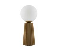 CXYWBD 17" Tall Ceramic Bedside Table Lamp with Glass Shade Bedroom Nightstand and Room Decoration Suitable for bedrooms, Living Rooms, Offices, Book(Peach White Translucent)