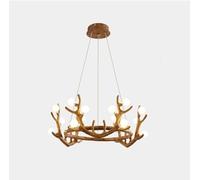 CXYWBD 18-Lights American Country Living Chandelier - Tea Room Light Japanese Antler Hanging Lamp Compatible with Restaurant .,Pendant Lighting Ceiling