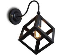 CXYWBD Appliques, de mur européen Fer à repasser industriel Black Wall lampe LOFT V-INTAGE Éclairage applications murales d'éclairage Eclairage intérieur, corps mé