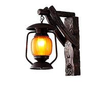 CXYWBD Appliques, Lampes murales, chevet murale minimaliste, salon Chambre à coucher Lampe de nuit Restaurant Wooden Wall Light Bar Lights The Road Corridor S