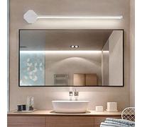 CXYWBD Appliques murales, Bathroom Light 17W LED Front 80cm Wall Bath Lights, Makeup Vanity Lightings for Mirror Cabinet Bedroom Bedside Decor Lamp, Whi