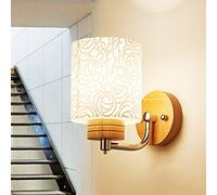 CXYWBD Appliques murales, Chandelier de ferme 1-21light Wood lumière Corridor Restaurant Éclairage Victoria Wall Lampe Patio Verre Escalier d'escalier Entrée Économie d'ent
