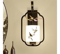 CXYWBD Appliques murales, Creative Flower Bird Wall Applique Moderne Salon Chambre à Coucher de Chevet Lampe d'escalier TV