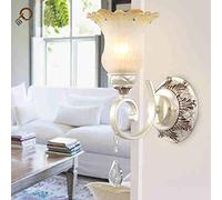 CXYWBD Appliques murales, Nordic Wall European Retro Atmosphère Luxe Single Tête Résine SALLALE Lampe de nuit Éclairage Convient la chambre à coucher, Salon, Salle