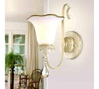 CXYWBD Appliques murales Nordic Wall Style Européen - Tête Crystal Chambre coucher nuit de séjour Étudiante Lampe d'addition Lumières d'entrée Convient à l