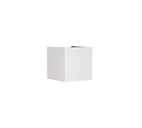 CXYWBD Appliques murales Rendu moderne square stemmètre mural à haute couleur LED Lumière de source lumineuse Die-Cast Aluminium Wall Lantern Light for la porte d'entrée Poolside Porche (Co