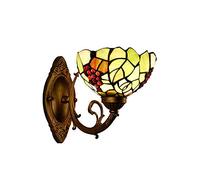CXYWBD Appliques murales, Wall Sconces Tiffre Criplane De Verre Élégante Lumières à la Main for Cabinet Miroir Front Cuisine Ampoule Vendu séparément