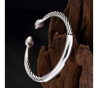 CXYWBD bracelet s990 pure open lady birthday valentine's day gift bangle ladies bracelet