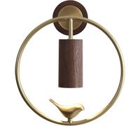 CXYWBD Chinese Style Lamp Glass Lampshade Indoor Concise Wooden Light Body Wall,Ceiling Pendant Chandelier