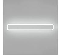 CXYWBD Creative Iron Sconces Long Strip Light Indoor Acrylic Wall Lantern for Bedroom Living Room Home Bedside Decor Lamp E27 B(Wa