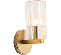 CXYWBD E14 Chinese Glass Sconces Gold Brass Lights High-End Luxury Light Copper Mounted Night American Wall Lamp Crystal Indoor Living Room Aisle Lighting