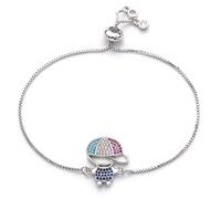 CXYWBD family bracelet cute boy and girl movable portrait sliding chain crystal lover couple bracelet for women
