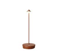 CXYWBD Rechargeable Portable Touch Table Lamp, 3 Color Stepless Dimming Outdoor Waterproof, Patio/Restaurant/Home, Wood Grain Suitable for bedrooms, Living Rooms, Offices, Book