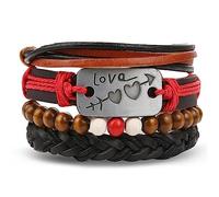 CXYWBD Vintage Bohemian Handmade Multilayer Leather Bracelet Set For Men Life Tree Wrap Bracelet Bangles Fashion Jewelry New