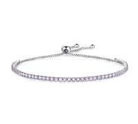 CXYWBD Women Couple Bracelets 925 Sterling Silver Jewelry Bangles For Ladies Beads Sparkling Strand Chain Bracelets For Women