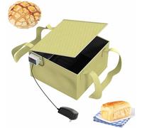 CXYZM Fold Proofer with Heater for Sourdough Bread Making - Reusable Starter Jar, Low-temperature Heating, Ideal for Bread, Soap, Yogurt, Natto