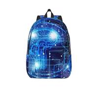 Cxzmnba Artificial Intelligence Brain Backpack with Adjustable Strap, Perfect for Work, Travel, University, Fashion Bag