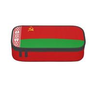 Cxzmnba Flag of Belarus Pencil Case for Boys and Girls, Back-to-School Essential, Student Supplies, Pencil Bag