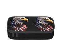 Cxzmnba Flying Eagle Pencil Case for Boys and Girls, Back-to-School Essential, Student Supplies, Pencil Bag